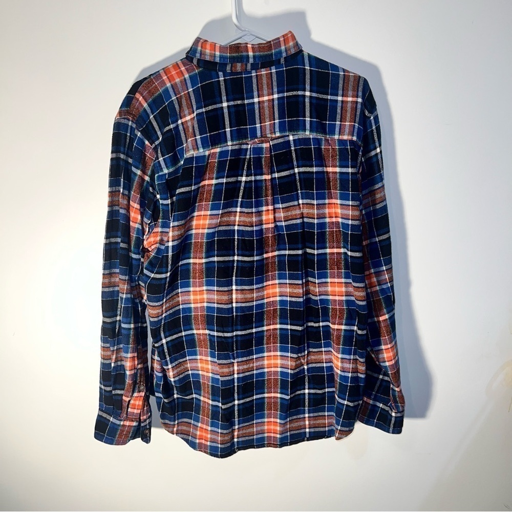 Woolrich Trout Run Men’s Large Plaid Flannel Shirt - Classic Fit - Picture 3 of 8